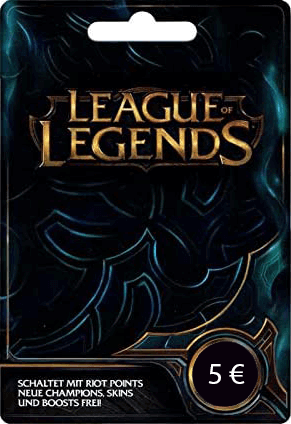 League of Legends bon 5EUR