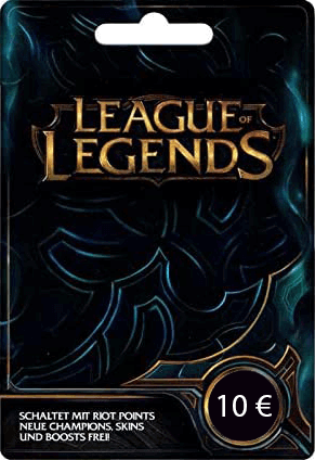 League of Legends bon 10EUR