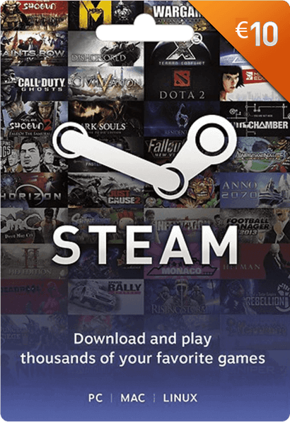 Steam bon 10EUR